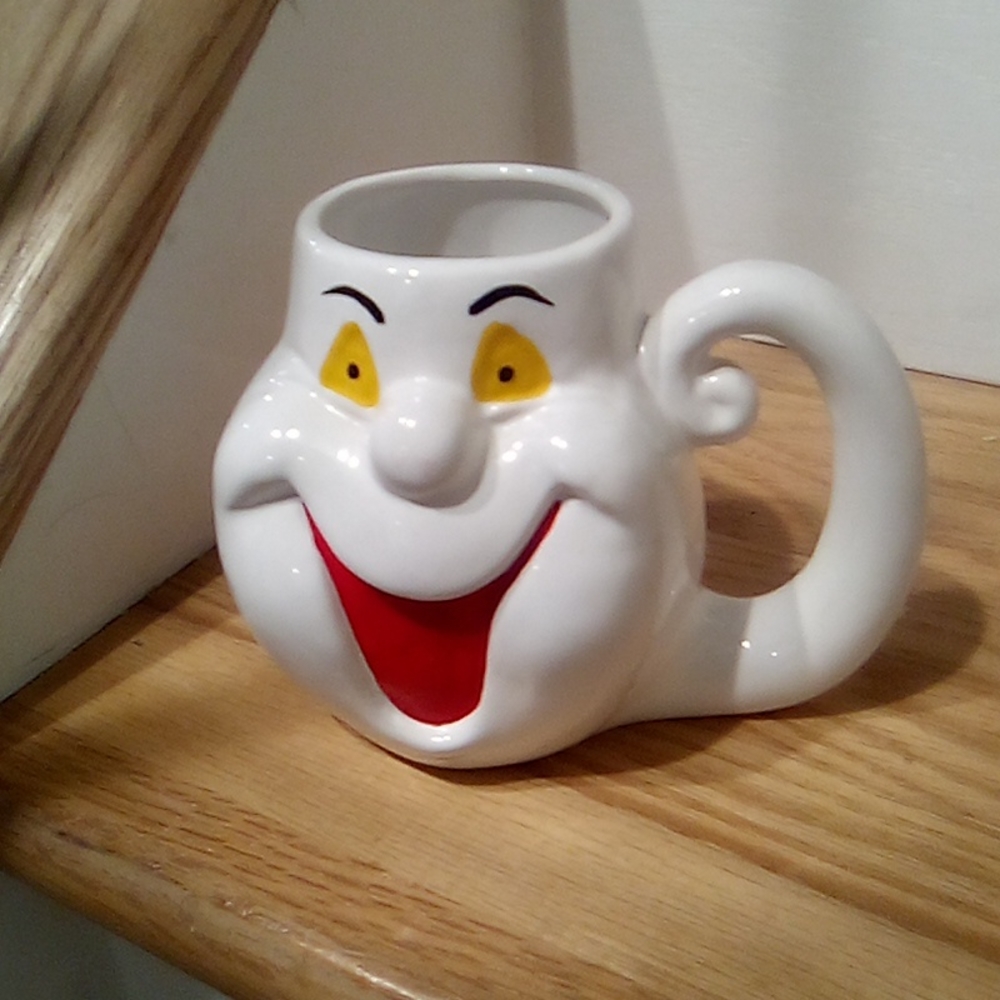 Sinister Smile Terra Cotta Ghost Mug Vintage Lmtd Edition